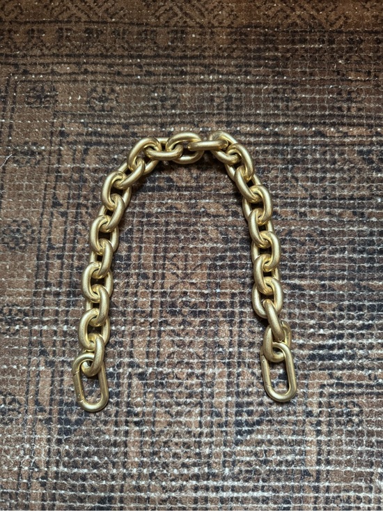 Clare V. Handbags - Clare V. Vintage Gold Shortie Strap- Chunky Link PurseStrap